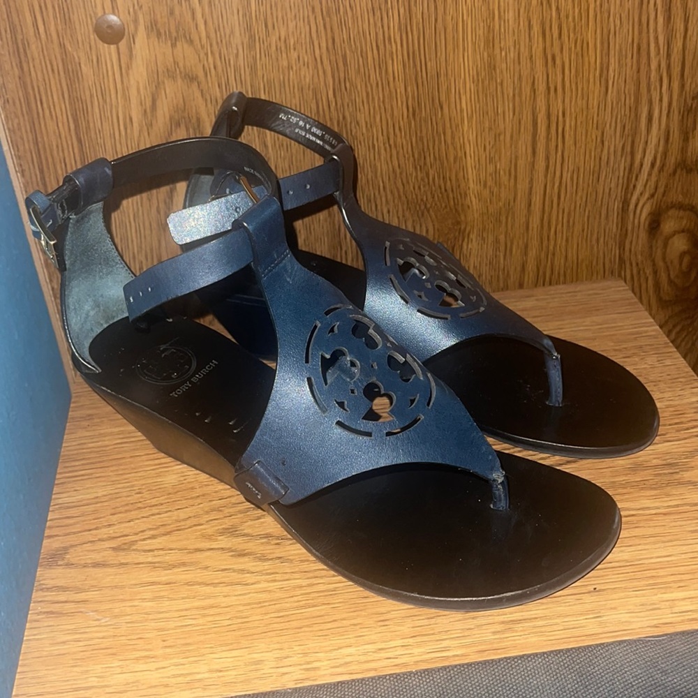 Tory Burch Zoey Ankle Wrap Sandals size 7